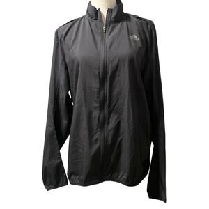 Adidas Own The Run Black Full Zip Lightweight Running Windbreaker Small (S98103)